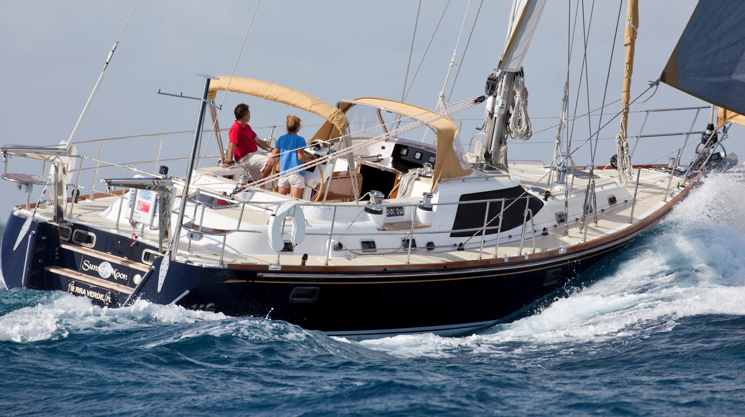 blue water sailing yacht for sale